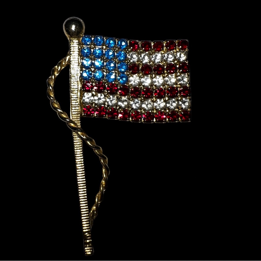 Patriotic Sparkle Pin